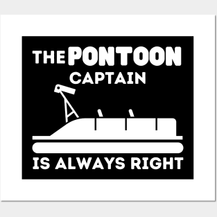 Pontoon Captain Posters and Art